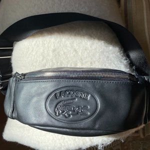 Lacoste Leather Fanny Pack